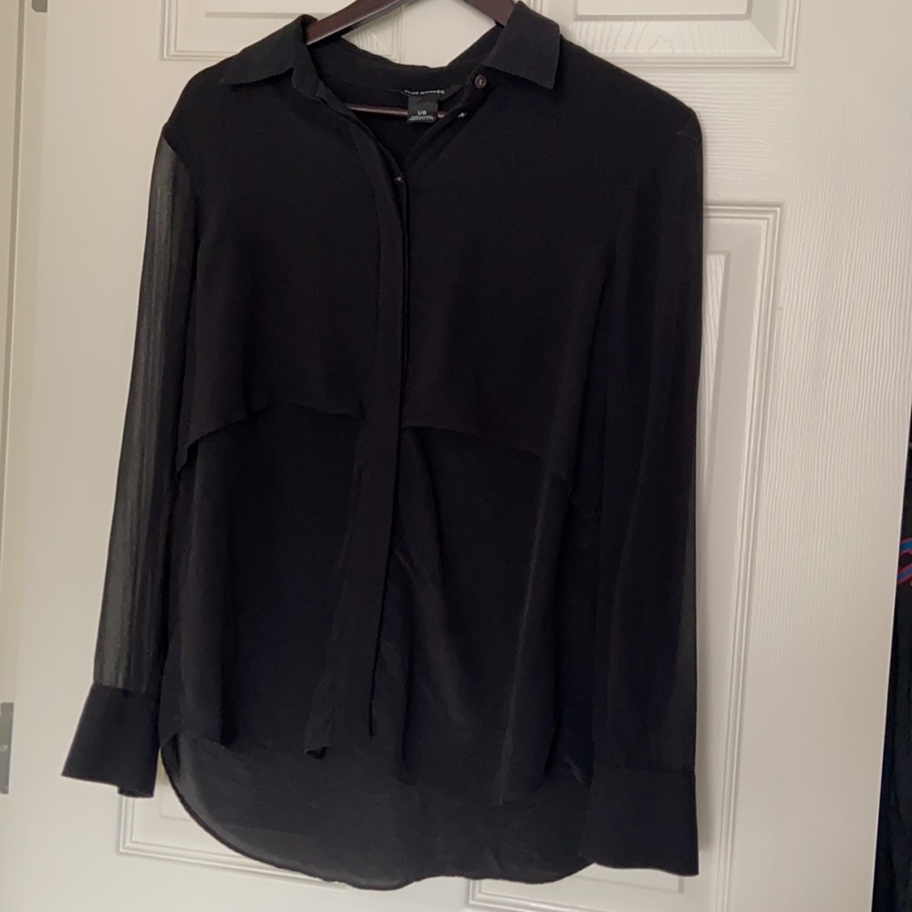 CLUB MONACO 100% Silk blouse